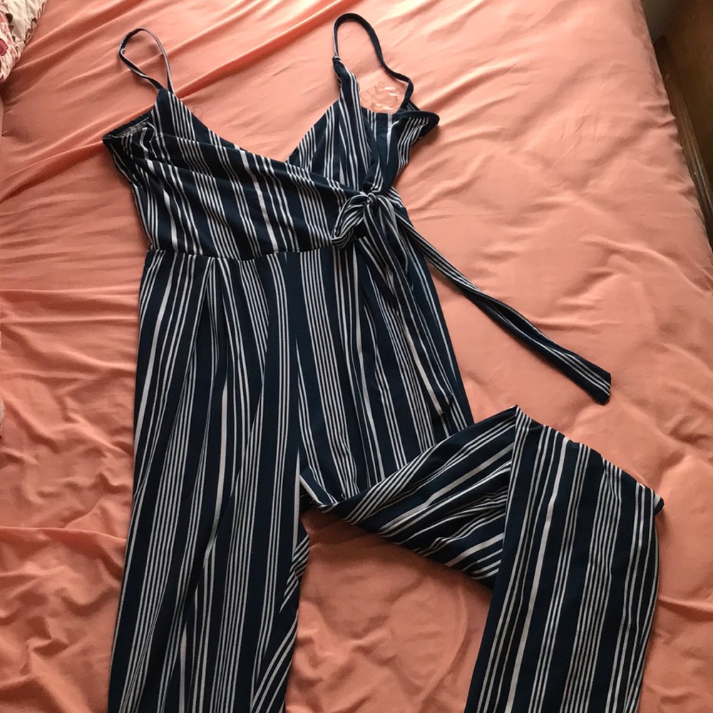 navy blue romper